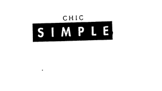 CHIC SIMPLE logo