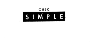 CHIC SIMPLE logo