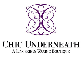 CHIC UNDERNEATH A LINGERIE & WAXING BOUTIQUE logo