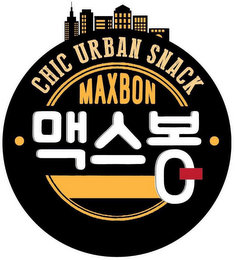 CHIC URBAN SNACK MAXBON logo