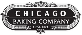 CHICAGO BAKING COMPANY SINCE 1893 logo