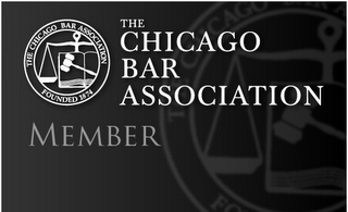 CHICAGO BAR ASSOCIATION MEMBER THE CHICAGO BAR ASSOCIATION FOUNDED 1874 logo