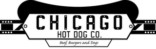CHICAGO BEEF, BURGERS AND DOGS logo