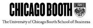 CHICAGO BOOTH THE UNIVERSITY OF CHICAGO SCHOOL OF BUSINESS logo