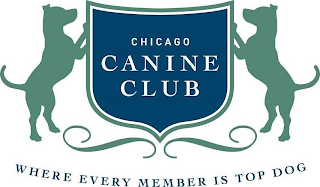 CHICAGO CANINE CLUB WHERE EVERY MEMBER IS TOP DOG logo