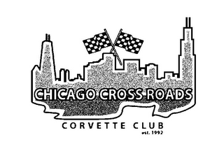 CHICAGO CROSS ROADS CORVETTE CLUB EST. 1992 logo