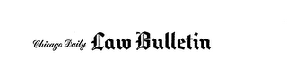CHICAGO DAILY LAW BULLETIN logo