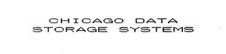CHICAGO DATA STORAGE SYSTEMS logo