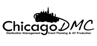 CHICAGO DMC DESTINATION MANAGEMENT EVENT PLANNING & AV PRODUCTION logo