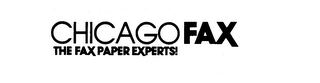 CHICAGO FAX THE FAX PAPER EXPERTS! logo