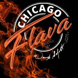CHICAGO FLAVA CREATED BY WANAKE SCHAEFFER SMALL HAND CRAFTED logo