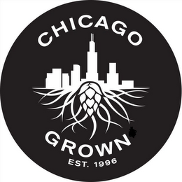 CHICAGO GROWN EST. 1996 logo