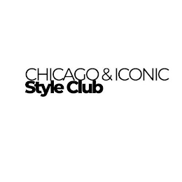 CHICAGO & ICONIC STYLE CLUB logo