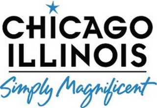 CHICAGO ILLINOIS SIMPLY MAGNIFICENT logo