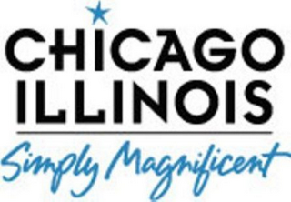 CHICAGO ILLINOIS SIMPLY MAGNIFICENT logo