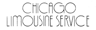 CHICAGO LIMOUSINE SERVICE logo