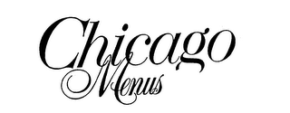 CHICAGO MENUS logo