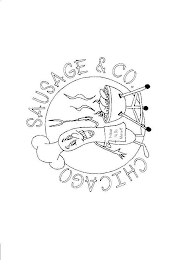 CHICAGO SAUSAGE & CO. IT MUST BE DA MUSTARD! logo