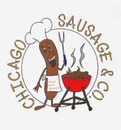 CHICAGO SAUSAGE & CO.  IT MUST BE DA MUSTARD!! logo