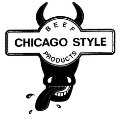 CHICAGO STYLE BEEF PRODUCTS logo