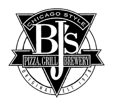 CHICAGO STYLE BJ'S PIZZA, GRILL BREWERY logo