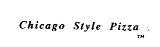 CHICAGO STYLE PIZZA logo