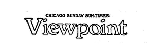 CHICAGO SUNDAY SUN-TIMES VIEWPOINT logo