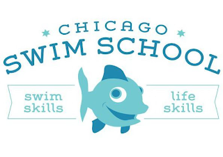 CHICAGO SWIM SCHOOL SWIM SKILLS LIFE SKILLS logo