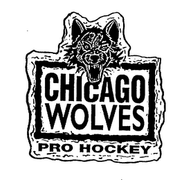 CHICAGO WOLVES PRO HOCKEY logo