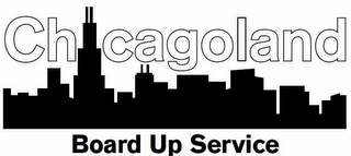 CHICAGOLAND BOARD UP SERVICE logo