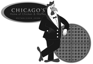 CHICAGO'S HOME OF CHICKEN & WAFFLES ·ESTABLISHED 2008· logo
