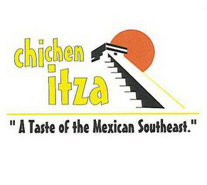 CHICHEN ITZA "A TASTE OF THE MEXICAN SOUTHEAST." logo