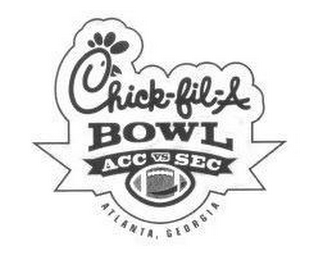 CHICK-FIL-A BOWL ACC VS SEC ATLANTA, GEORGIA logo