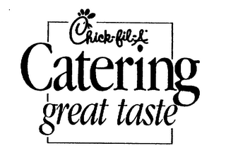 CHICK-FIL-A CATERING GREAT TASTE logo