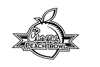 CHICK-FIL-A PEACH BOWL logo