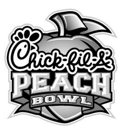CHICK-FIL-A PEACH BOWL logo