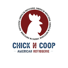 CHICK N COOP, AMERICAN ROTISSERIE logo