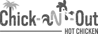 CHICK-N-OUT HOT CHICKEN logo