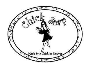 CHICK SOAP MADE BY A CHICK IN DENVER logo