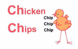 CHICKEN CHIPS CHIP CHIP CHIP logo