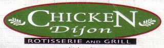 CHICKEN DIJON ROTISSERIE AND GRILL logo