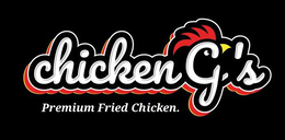 CHICKEN G'S PREMIUM FRIED CHICKEN. logo
