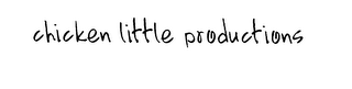 CHICKEN LITTLE PRODUCTIONS logo