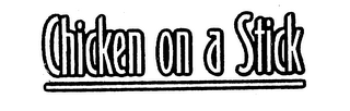 CHICKEN ON A STICK logo