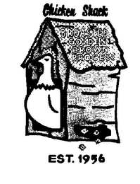 CHICKEN SHACK BROASTED GOLDEN BROWN PROCESS EST. 1956 logo