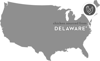 CHICKEN SOURCED FROM DELAWARE logo