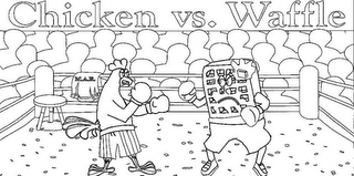 CHICKEN VS. WAFFLE M.A.R. logo