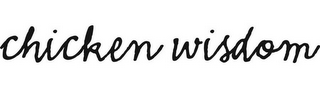 CHICKEN WISDOM logo