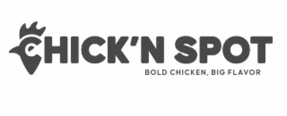 CHICK'N SPOT BOLD CHICKEN, BIG FLAVOR logo