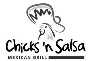 CHICKS 'N SALSA MEXICAN GRILL logo